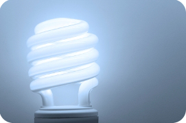 blue CFL